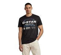 G-Star Men's Old skool originals r t, Black (dk black D23714-336-6484), S