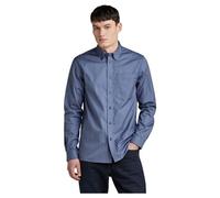 G-Star Men's One Pocket Regular Shirt, Blue (vintage indigo D24292-A504-G278), XL