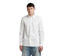 G-Star Men's One Pocket Regular Shirt, White (white D24292-A504-110), XS