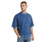 G-Star Men's Overdyed Loose Sweater, Blue (radar blue gd D24679-D688-G474), L