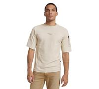 G-Star Men's P-3 Short Sleeve Tweeter , Beige/khaki (whitebait D24705-D617-1603), M