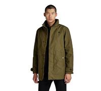 G Star Raw Mens G-Star RAW Padded Trench - Green Cotton - Size Small