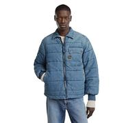 G-Star Men's Padded Zip Bomber, Blue (faded bora wind D25201-D777-G794), L