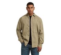 G-STAR Men's Panelled Pkt Regular Shirt ls, Size: M, Color Beige