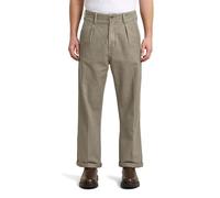 Pleated Chino Relaxed - Brown - Men 36-32