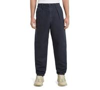 G-STAR Men's Pleated Chino Relaxed Tapered Pants, Blue (Salute Gd D24543-d752-d418), 33 W/36 L