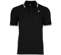 G-star Dunda Slim Stripe Short Sleeve Polo Black S Man