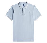 Dunda Slim Stripe Polo - Light blue - Men M