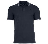 Dunda Slim Stripe Polo - Dark blue - Men L