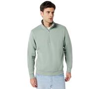 Premium Core Half Zip Sweater - Light blue - Men L
