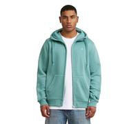 G-STAR Men's Premium Core Hooded Zip Sweater, Size: M, Color Blue