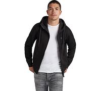 G-STAR Men's Premium Core Hoodie Zip Sweater, Black (dk black D16122-C235-6484), XXL