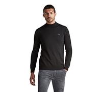 G-Star Men's Premium Core Mock Knit, Black (dk black D17923-B692-6484), S