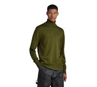 G-Star Men's Premium Core Turtle Knitted Sweater, Green (dark olive D21933-B692-C744), XXL