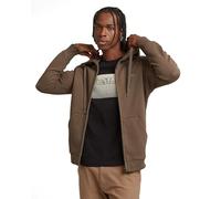 G-STAR Men's Premium Core Zip Thru Hoodie, Brown (turf D16122-C235-273), L