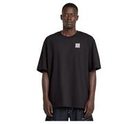 G-Star Men's QR Mini Maxi Boxy T-Shirt, Black (dk black D25975-C784-6484), L
