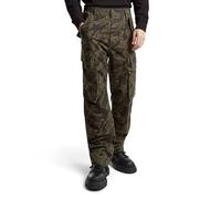 G-Star Men's R-3N Regular Straight Cargo Pants, Multicolour (shadow olive island camo D25224-D386-G739), 33W / 30L