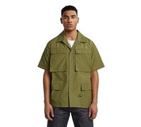 G-STAR Men's R-3n Slim Overshirt Allover, Green (Mayfly D24290-c973-g985), L