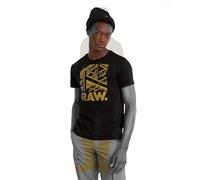 G-Star Men's RAW. Construction T-Shirt, Black (dk black D24685-C506-6484), XS