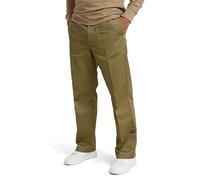 G-Star for man. D24911-C962-B212 Chino Trousers Regular Straight Pocket brown greenish brown (30/32), Casual, Cotton