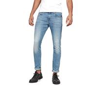 G-STAR Men's Revend Skinny Jeans, Blue (lt indigo aged 51010-8968-8436), 40W / 32L