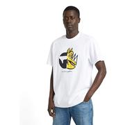 G-Star Men's Rhino Cartoon Loose T-Shirt, White (white D25696-C336-110), XXL