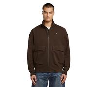 G-STAR Men's Rovic Full Zip Loose Sw Sweater, Brown (Deep Brown D27078-e209-a926), L