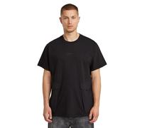 G-STAR Men's Rovic Loose R T T-Shirt, Black (Dk Black D26609-c784-6484), M