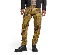 G-Star Men's Rovic Regular Tapered Pants, Multicolour (safari watercolor camo D02190-D386-D940), 32W / 30L