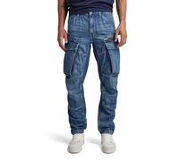 G-Star Men's Rovic Zip 3D Regular Tapered Denim Jeans, Blue (faded cliffside blue D23077-D536-G326), 26W / 32L