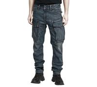 G-Star Men's Rovic Zip 3D Regular Tapered Denim Jeans, Blue (worn in glace D23077-D775-H139), 34W / 36L