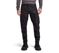 Rovic Zip 3D Regular Tapered Pants - Black - Men 29-32