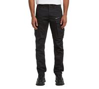 G-STAR Men's Rovic Zip 3D Regular Tapered Pants, BLACK (dk black D02190-E064-6484), 31W / 32L