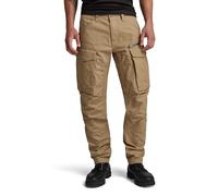 Rovic Zip 3D Regular Tapered Pants - Brown - Men 27-30