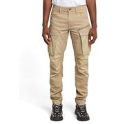 G-STAR Men's Rovic Zip 3D Regular Tapered Pants, Brown (Lion D02190-c962-1610), 33 W/32 L