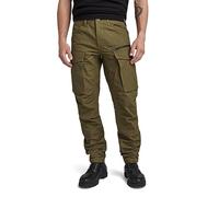 G-Star Men's Rovic Zip 3D Regular Tapered Pants, Green (dark olive D02190-D213-C744), 32W / 30L