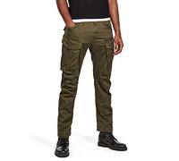 G-STAR Men's Rovic Zip 3D Regular Tapered Pants, Green (dk Bronze Green D02190-5126-6059), 27W / 32L