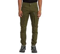 G-STAR Men's Rovic Zip 3D Regular Tapered Pants, Green (Shadow Olive D02190-D909-B230), 36W / 32L