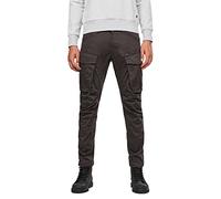 G-STAR Men's Rovic Zip 3D Regular Tapered Pants, Grey (Raven D02190-5126-976), 33W / 34L