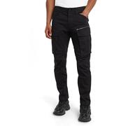 G-STAR Men's Rovic Zip 3D Regular Tapered Pants, Multicolour (dk black D02190-5126-6484), 36W / 36L
