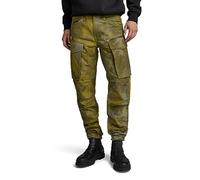 G-Star Men's Rovic Zip 3D Regular Tapered Pants, Multicolour (tobacco blurry camo D02190-D326-G143), 30W / 34L