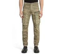 G-STAR Men's Rovic Zip 3D Regular Tapered Pants, Multicoloured (Light Toggee Shadow Camo D02190-d581-h175), 32 W/34 L