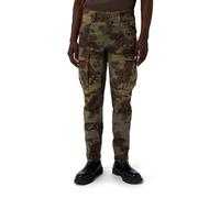 G-STAR Men's Rovic Zip 3D Regular Tapered Pants, Multicoloured (Vintage Dust Turf Forest Camo D02190-e081-h585), 32 W/34 L