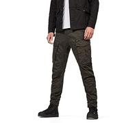 G-STAR Men's Rovic Zip 3D Regular Tapered Pants, Size: 35/34, Color Gray