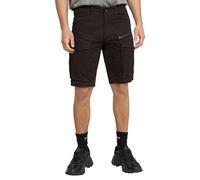 G-Star Men's Rovic Zip Regular Shorts, Black (dk black D26214-5126-6484), 32