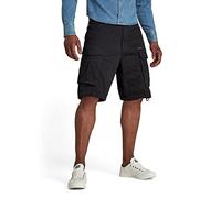 Rovic Zip Relaxed Shorts - Black - Men 31