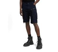 Rovic Zip Relaxed Shorts - Dark blue - Men 29