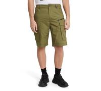 G-Star Men's Rovic Zip Relaxed Shorts, Green (smoke olive D08566-D308-B212), 29