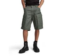 G-Star Men's Rovic Zip Relaxed Shorts, Grey (gs grey D08566-D384-1260), 28