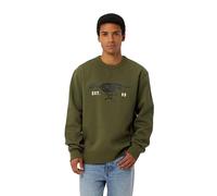 G-STAR Men's Running Dog Back Gr R Sw Sweater, Green (Shadow Olive D27095-d733-b230), M